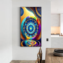 Load image into Gallery viewer, Mandala Loop 40*70CM(Canvas) Full Round Drill Diamond Painting
