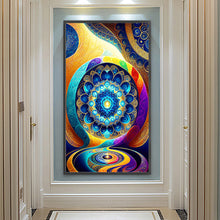 Load image into Gallery viewer, Mandala Loop 40*70CM(Canvas) Full Round Drill Diamond Painting
