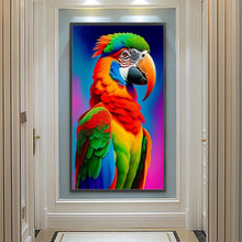 Load image into Gallery viewer, Rainbow Parrot 40*70CM(Canvas) Full Round Drill Diamond Painting
