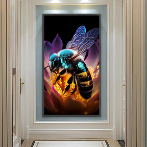 Fluorescent Insects 40*70CM(Canvas) Full Round Drill Diamond Painting