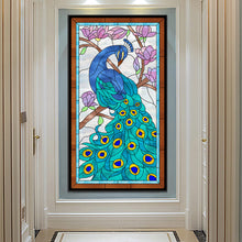 Load image into Gallery viewer, Peacock 50*90CM(Canvas) Full Round Drill Diamond Painting
