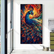 Load image into Gallery viewer, Color Peacock 40*70CM(Canvas) Full Round Drill Diamond Painting
