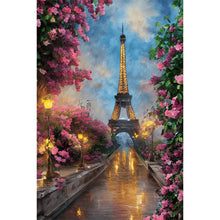 Load image into Gallery viewer, Eiffel Tower 40*60CM(Canvas) Full Round Drill Diamond Painting
