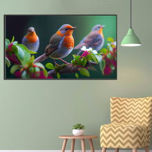 Load image into Gallery viewer, Robin 70*40CM(Picture) Full Square Drill Diamond Painting
