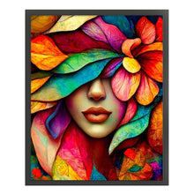 Load image into Gallery viewer, Girl (50*60CM) 11CT 3 Stamped Cross Stitch
