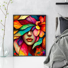 Load image into Gallery viewer, Girl (50*60CM) 11CT 3 Stamped Cross Stitch
