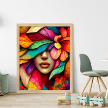 Load image into Gallery viewer, Girl (50*60CM) 11CT 3 Stamped Cross Stitch
