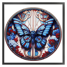 Load image into Gallery viewer, Butterfly Artwork (40*40CM) 11CT 3 Stamped Cross Stitch
