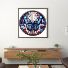 Load image into Gallery viewer, Butterfly Artwork (40*40CM) 11CT 3 Stamped Cross Stitch
