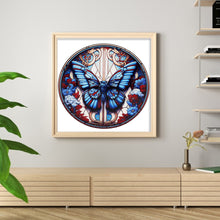 Load image into Gallery viewer, Butterfly Artwork (40*40CM) 11CT 3 Stamped Cross Stitch
