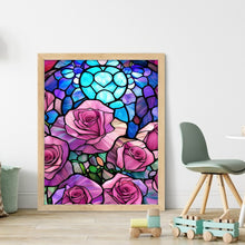 Load image into Gallery viewer, Rose (40*50CM) 11CT 3 Stamped Cross Stitch
