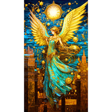 Load image into Gallery viewer, Drop Angel Girl 40*70CM(Canvas) Full Round Drill Diamond Painting
