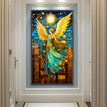 Load image into Gallery viewer, Drop Angel Girl 40*70CM(Canvas) Full Round Drill Diamond Painting
