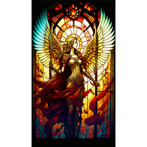 Ares Angel Girl 40*70CM(Canvas) Full Round Drill Diamond Painting