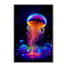 Load image into Gallery viewer, Jellyfish (35*50CM) 18CT 2 Stamped Cross Stitch
