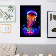 Load image into Gallery viewer, Jellyfish (35*50CM) 18CT 2 Stamped Cross Stitch
