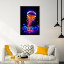 Load image into Gallery viewer, Jellyfish (35*50CM) 18CT 2 Stamped Cross Stitch
