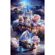 Load image into Gallery viewer, Dream Ship 30*50CM(Canvas) Full Round Drill Diamond Painting
