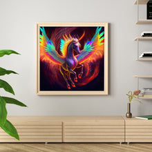 Load image into Gallery viewer, Horse (50*50CM) 11CT 3 Stamped Cross Stitch
