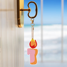 Load image into Gallery viewer, DIY Keychain Supplies Halloween 15pcs Full Drill Diamonds Pendants Gift for Kids
