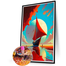 Load image into Gallery viewer, Sailboat 40*60CM(Canvas) Full Round Drill Diamond Painting
