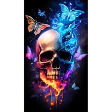 Load image into Gallery viewer, Skeleton Butterfly 40*70CM(Picture) Full Square Drill Diamond Painting
