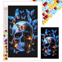 Load image into Gallery viewer, Skeleton Butterfly 40*70CM(Picture) Full Square Drill Diamond Painting
