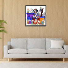 Load image into Gallery viewer, Snow White Cup 30*30CM(Canvas) Full Round Drill Diamond Painting
