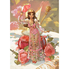 Load image into Gallery viewer, Princess Rose 50*70CM(Canvas) Full Round Drill Diamond Painting
