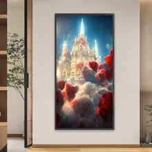 Load image into Gallery viewer, Rose Castle 40*80CM(Picture) Full Square Drill Diamond Painting
