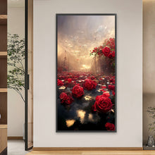 Load image into Gallery viewer, Rose Castle 40*80CM(Picture) Full Square Drill Diamond Painting
