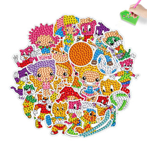 DIY Diamond Painting Kits Creative Diamond Stickers Gift for Kids (BT434)