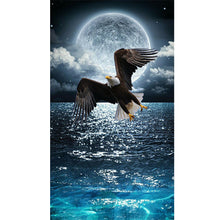 Load image into Gallery viewer, Eagle 40*70CM(Canvas) Full Round Drill Diamond Painting
