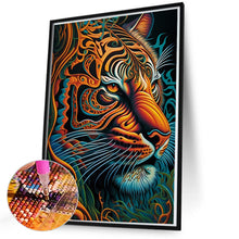 Load image into Gallery viewer, Tiger 50*70CM(Canvas) Full Round Drill Diamond Painting
