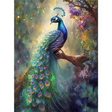 Load image into Gallery viewer, Peacock 60*80CM(Canvas) Full Round Drill Diamond Painting
