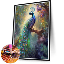 Load image into Gallery viewer, Peacock 60*80CM(Canvas) Full Round Drill Diamond Painting
