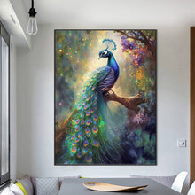 Load image into Gallery viewer, Peacock 60*80CM(Canvas) Full Round Drill Diamond Painting
