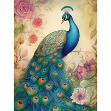 Load image into Gallery viewer, Peacock 60*80CM(Canvas) Full Round Drill Diamond Painting
