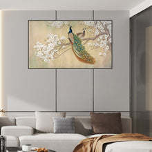 Load image into Gallery viewer, Peacock On Branch 70*40CM(Canvas) Full Round Drill Diamond Painting
