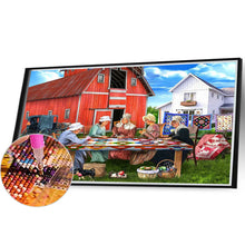 Load image into Gallery viewer, Farm Woman 50*40CM(Picture) Full Square Drill Diamond Painting
