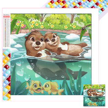 Load image into Gallery viewer, Animal Series 45*45CM(Picture) Full Square Drill Diamond Painting
