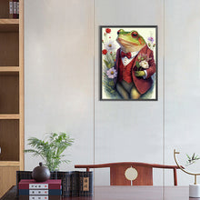 Load image into Gallery viewer, Frog Prince In Dress 30*40CM(Canvas) Full Round Drill Diamond Painting
