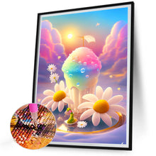 Load image into Gallery viewer, Dreamy Rainbow Ice Cream 30*40CM(Canvas) Full Round Drill Diamond Painting
