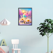 Load image into Gallery viewer, Dreamy Rainbow Ice Cream 30*40CM(Canvas) Full Round Drill Diamond Painting
