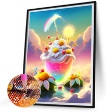 Load image into Gallery viewer, Dreamy Rainbow Ice Cream 30*40CM(Canvas) Full Round Drill Diamond Painting
