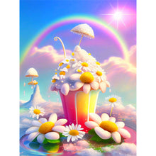 Load image into Gallery viewer, Dreamy Rainbow Ice Cream 30*40CM(Canvas) Full Round Drill Diamond Painting
