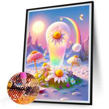 Load image into Gallery viewer, Dreamy Rainbow Ice Cream 30*40CM(Canvas) Full Round Drill Diamond Painting
