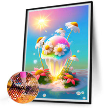 Load image into Gallery viewer, Dreamy Rainbow Ice Cream 30*40CM(Canvas) Full Round Drill Diamond Painting
