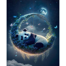 Load image into Gallery viewer, Moon Red Panda 40*50CM(Picture) Full Square Drill Diamond Painting
