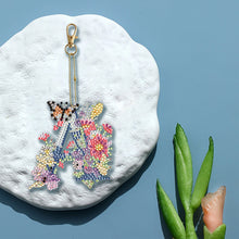 Load image into Gallery viewer, DIY Diamond Art Key Rings Lettter Keychain Supplies Gift for Kids (GJ149)
